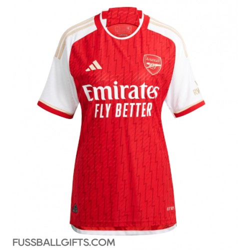 Arsenal Fußballbekleidung Heimtrikot Damen 2023-24 Kurzarm